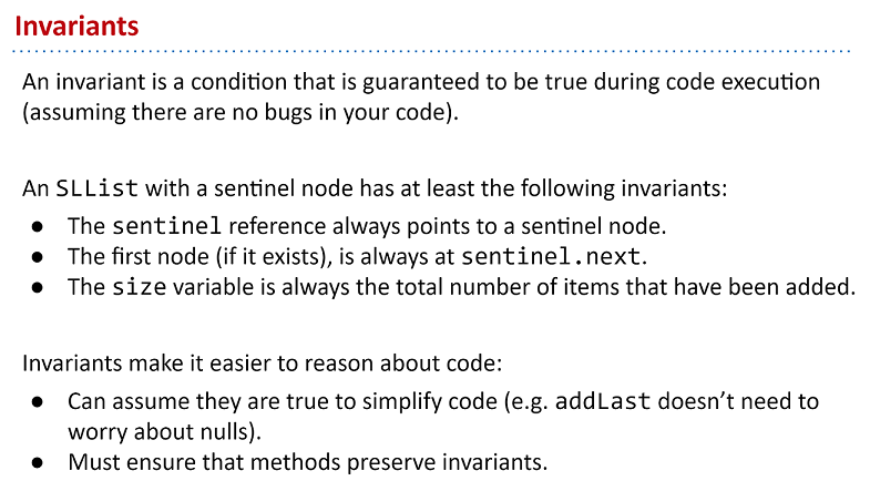 Invariants